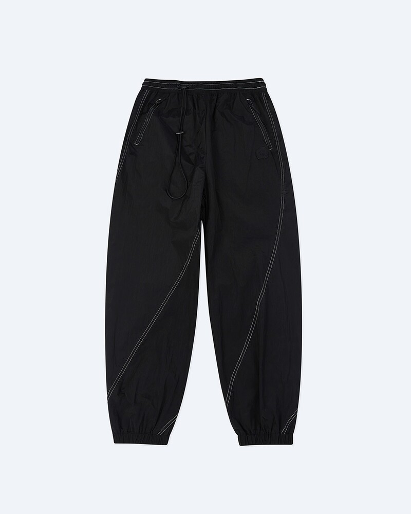 ADER ERROR아더에러]Sculpture logo trackpants Noir